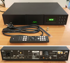 Naim Audio NDX<br/>Inzahlungnahme im technisch wie optisch sehr guten Zustand. <br/>Streamer mit drei DigitaleingÃƒÂ¤ngen.